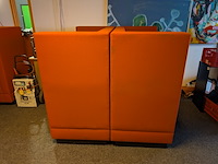 (ns materiaal) 2x akoestische stiltebank, rood, rood - afbeelding 4 van  5