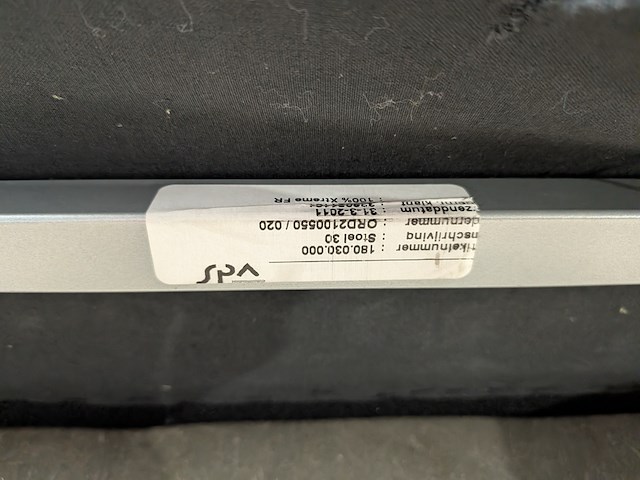 (ns materiaal) 2x fauteuil, gijs van der sluis, model 30, zwart - afbeelding 6 van  7