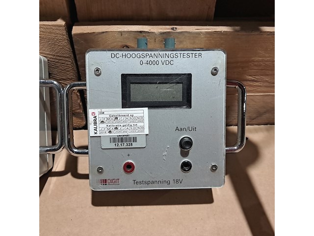 (ns materiaal) 2x hoogspanningsmeter, digit, met 4x sonde, fluke 80k-40 - afbeelding 3 van  7