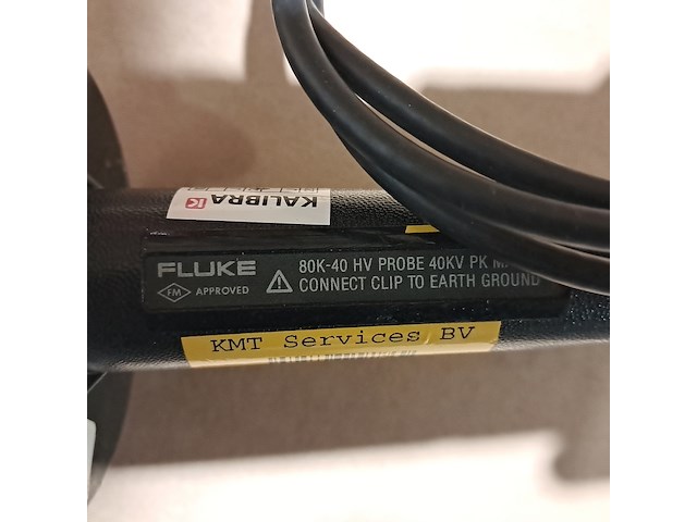 (ns materiaal) 2x hoogspanningsmeter, digit, met 4x sonde, fluke 80k-40 - afbeelding 6 van  7