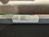 (ns materiaal) 3x fauteuil, gijs van der sluis, model 30, rood - afbeelding 7 van  8