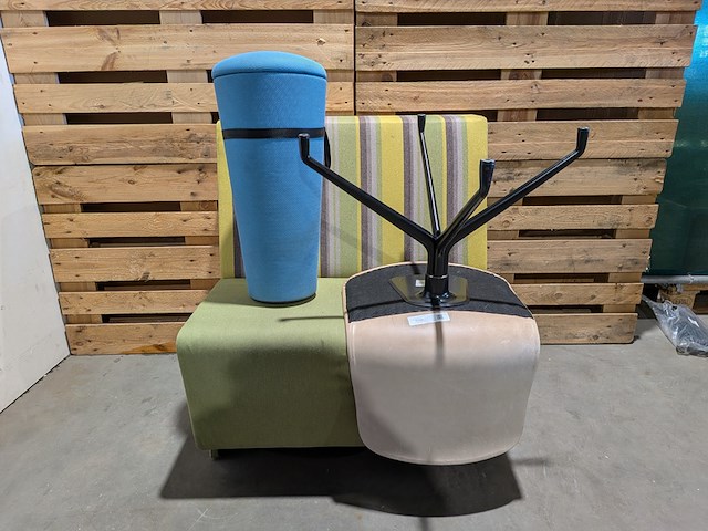 (ns materiaal) 3x zitmeubel, hay & wilkhahn - afbeelding 1 van  16