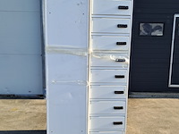 (ns materiaal) 4x 10-deurs lockerkast, olssen - afbeelding 1 van  7