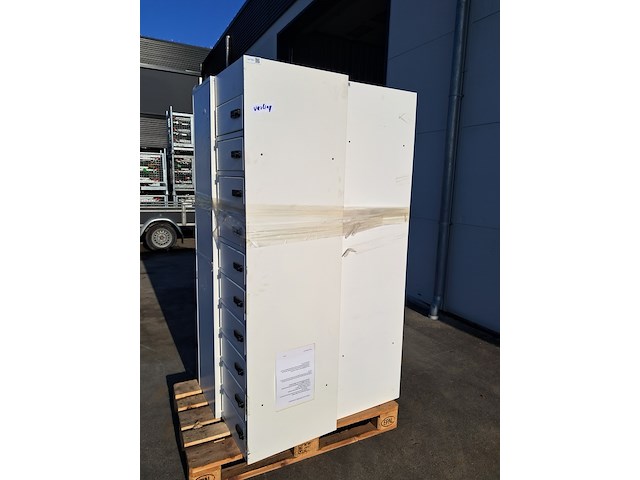 (ns materiaal) 4x 10-deurs lockerkast, olssen - afbeelding 2 van  7