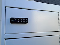 (ns materiaal) 4x 10-deurs lockerkast, olssen - afbeelding 5 van  7