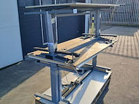 (ns materiaal) 4x bureautafel - afbeelding 4 van  6