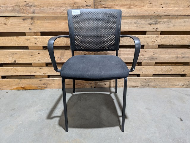 (ns materiaal) 4x vergaderstoel, dauphin, shape - afbeelding 5 van  12