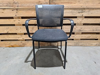 (ns materiaal) 4x vergaderstoel, dauphin, shape - afbeelding 5 van  12