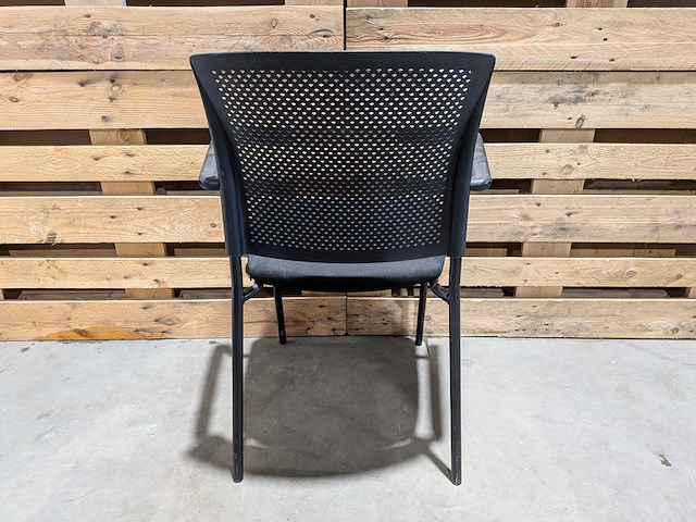 (ns materiaal) 4x vergaderstoel, dauphin, shape - afbeelding 7 van  12
