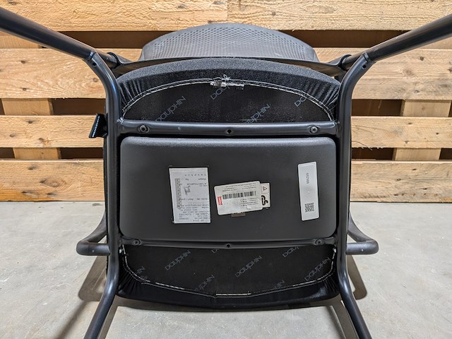 (ns materiaal) 4x vergaderstoel, dauphin, shape - afbeelding 10 van  12