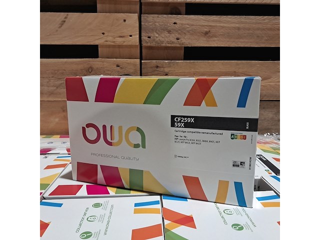 (ns materiaal) ± 50 tonercartridges, owa, cf259x, black, hp compatibel - afbeelding 2 van  9