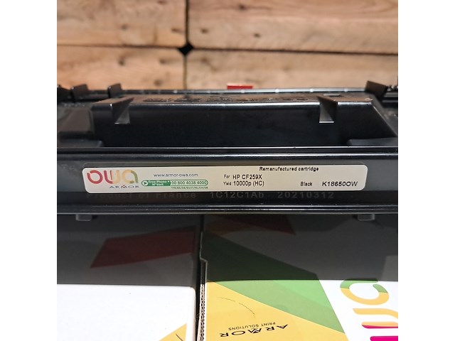 (ns materiaal) ± 50 tonercartridges, owa, cf259x, black, hp compatibel - afbeelding 9 van  9