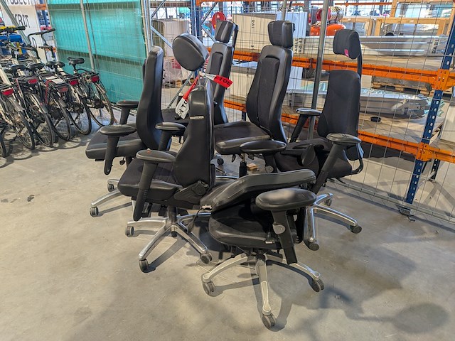 (ns materiaal) 6x bureaustoel - afbeelding 12 van  18