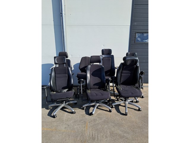 (ns materiaal) 7x diverse bureaustoel, o.a könic - afbeelding 1 van  47