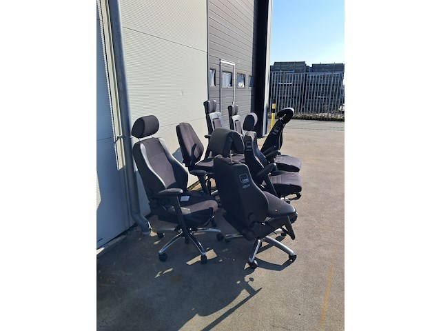 (ns materiaal) 7x diverse bureaustoel, o.a könic - afbeelding 23 van  47