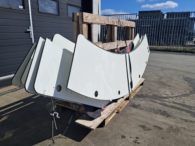 (ns materiaal) 8x elektrisch curved bureaublad - afbeelding 4 van  7