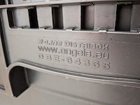 (ns materiaal) 8x kunststof transportbak, engels, e-line distribox, met herbruikbare bekes, circulware - afbeelding 5 van  6
