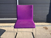 (ns materiaal) 9x diverse kantoorstoel, o.a vepa, gispen & wilkhahn stitz - afbeelding 6 van  32