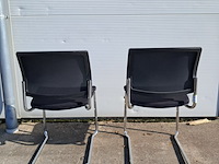 (ns materiaal) 9x diverse kantoorstoel, o.a vepa, gispen & wilkhahn stitz - afbeelding 24 van  32