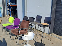 (ns materiaal) 9x diverse kantoorstoel, o.a vepa, gispen & wilkhahn stitz - afbeelding 23 van  32