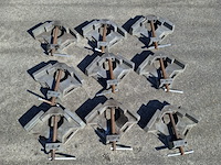 (ns materiaal) 9x metalen hoekspanner, bessey, wsm9 - afbeelding 1 van  7