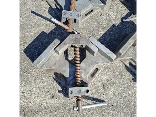 (ns materiaal) 9x metalen hoekspanner, bessey, wsm9 - afbeelding 2 van  7