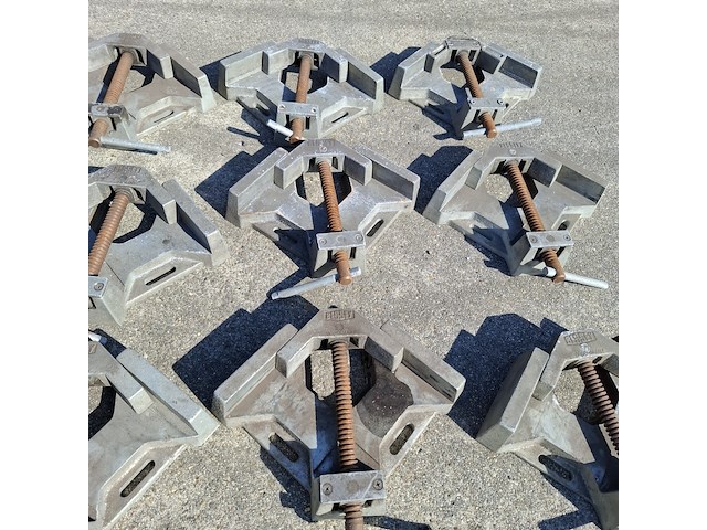 (ns materiaal) 9x metalen hoekspanner, bessey, wsm9 - afbeelding 4 van  7