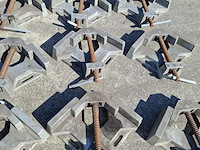 (ns materiaal) 9x metalen hoekspanner, bessey, wsm9 - afbeelding 4 van  7