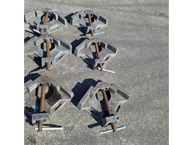 (ns materiaal) 9x metalen hoekspanner, bessey, wsm9 - afbeelding 5 van  7