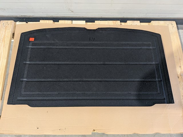 (ns materiaal) achterbank, vloermat & hoedenplank, kia niro (sg2) ev, charcoal gray, 2023 - afbeelding 10 van  23