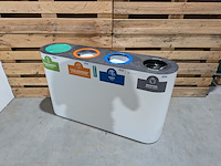 (ns materiaal) afvalbak, lune, split 4 - afbeelding 1 van  7