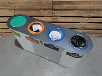 (ns materiaal) afvalbak, lune, split 4 - afbeelding 2 van  7