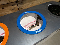 (ns materiaal) afvalbak, lune, split 4 - afbeelding 6 van  7