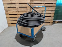 (ns materiaal) bakwagen, fetra, 2561, met dieselpomp en toebehoren, piusi panther 56 - afbeelding 1 van  11