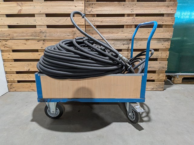 (ns materiaal) bakwagen, fetra, 2561, met dieselpomp en toebehoren, piusi panther 56 - afbeelding 4 van  11