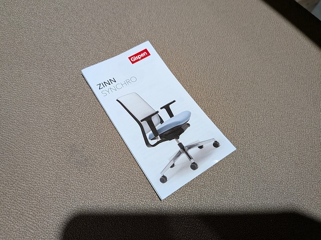 (ns materiaal) bureaustoel, gipsen, zinn synchro - afbeelding 9 van  9