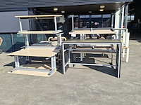 (ns materiaal) ca. 13x bureautafel - afbeelding 1 van  8