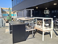 (ns materiaal) ca. 13x bureautafel - afbeelding 3 van  8