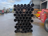 (ns materiaal) ca. 55x pvc installatiebuis, incl. stalen frame - afbeelding 5 van  7
