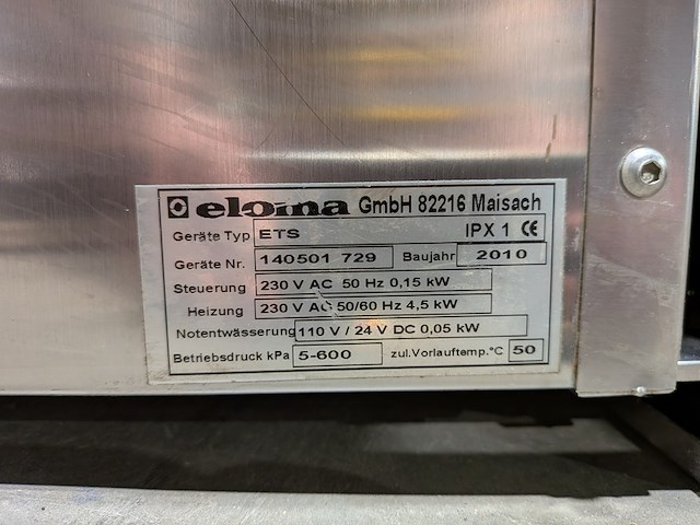 (ns materiaal) combisteamer, eloma, ets, 2010 - afbeelding 10 van  10