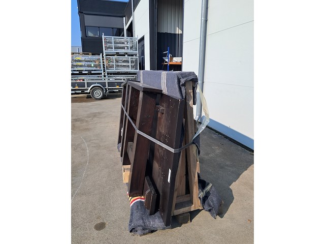 (ns materiaal) eiken houten tafel - afbeelding 2 van  6