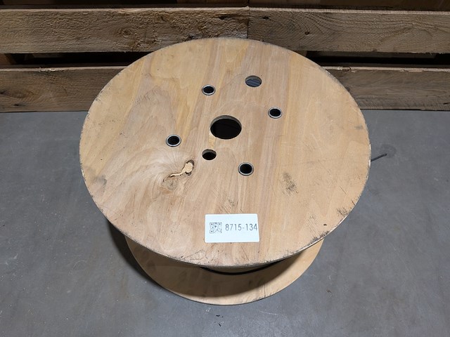 (ns materiaal) haspel met elektrische kabel, huber+suhner, radox 9 gkw-ax 3600v m - afbeelding 2 van  8