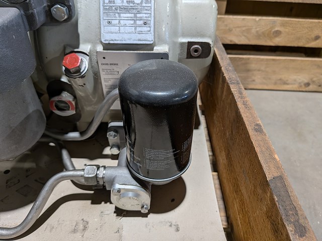 (ns materiaal) industriële vacuümpomp, knorr-bremse, 2000 - afbeelding 3 van  16
