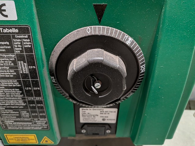 (ns materiaal) koplampafstelapparaat, hella gutmann, 8pa 007.732-30 - afbeelding 7 van  10