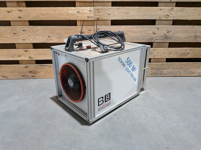 (ns materiaal) mobiele luchtreiniger, dustco, bullduster b8 - afbeelding 1 van  6