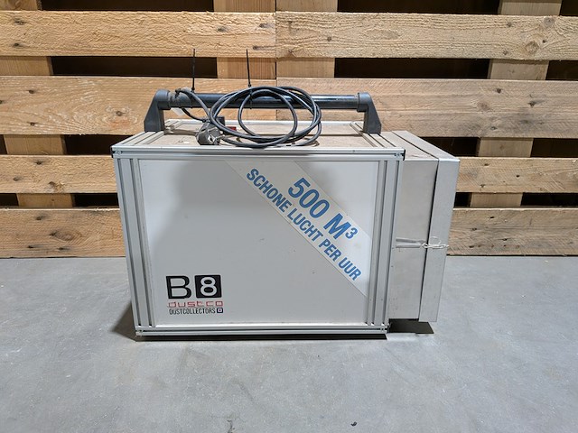 (ns materiaal) mobiele luchtreiniger, dustco, bullduster b8 - afbeelding 2 van  6