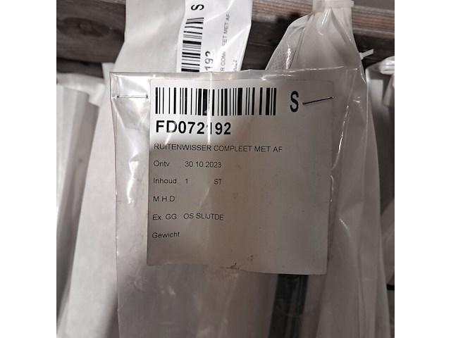 (ns materiaal) partij diverse ruitenwissers - afbeelding 4 van  5