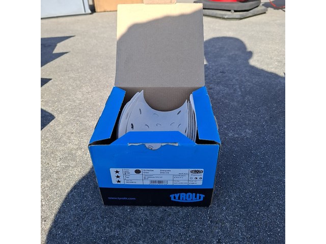 (ns materiaal) partij lamellen- en schuurschijven, tyrolit - afbeelding 4 van  8