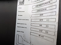 (ns materiaal) reachtruck, atlet, uns160dtf vre 675, 2005 - afbeelding 10 van  21