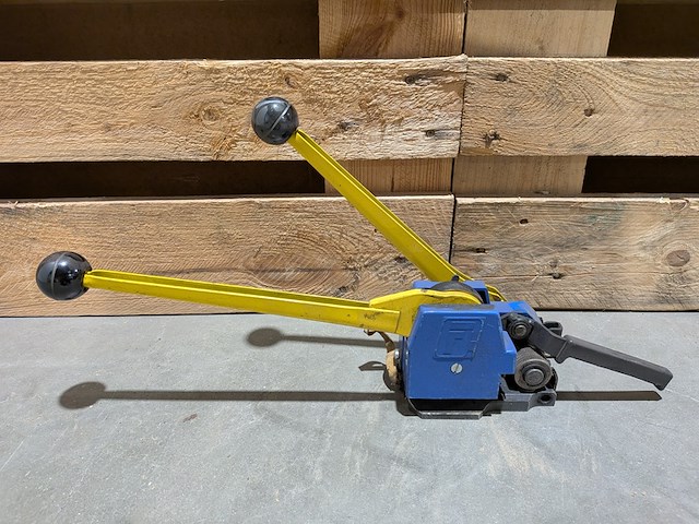 (ns materiaal) staalbandhaspel, met 2x omsnoeringsmachine, feifer b0 51 - afbeelding 2 van  12